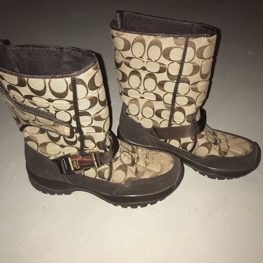 Coach Rain/ Snow Boots
